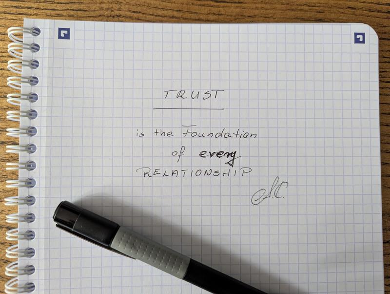 100 Life Lessons - Trust is the Foundation of every Relationship
